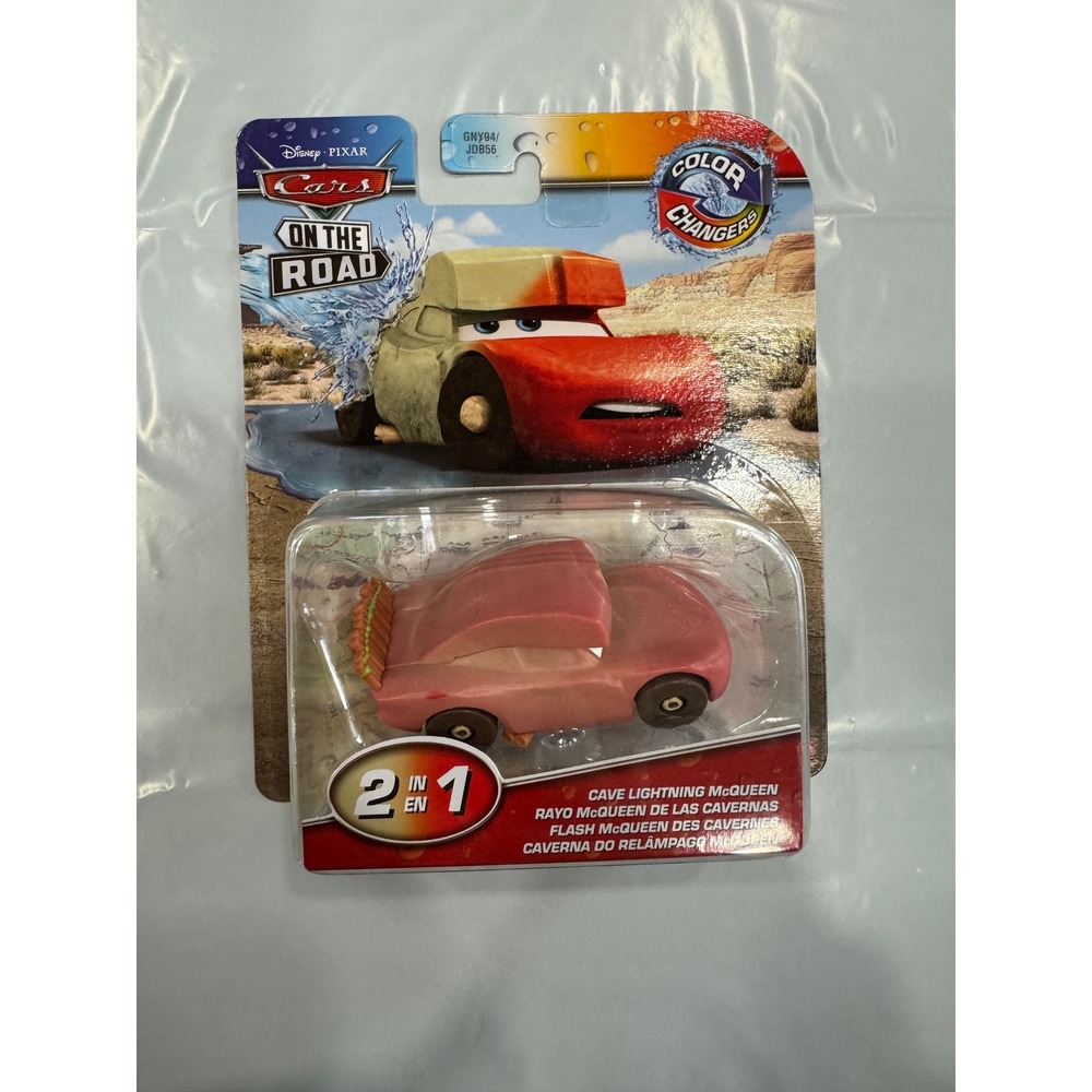 Mattel Disney Pixar Cars On The Road Cave Lightning McQueen Color Changers GNY94